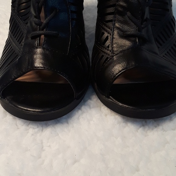 EUC! Mix No. 6 Open Toe Boots - Picture 8 of 8